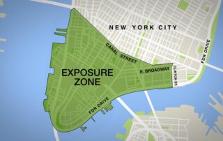 9-11 NYC Exposure Zone image