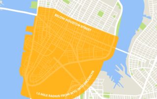 9-11 Exposure Zone Extent of Exposure South of Houston Street